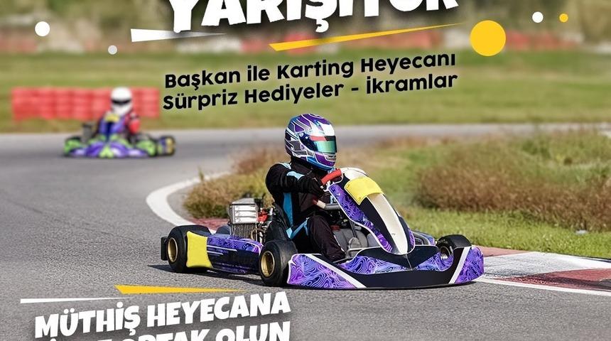 Uşak Belediyesinden ’Aileler Kartingde Yarışıyor’ etkinliği