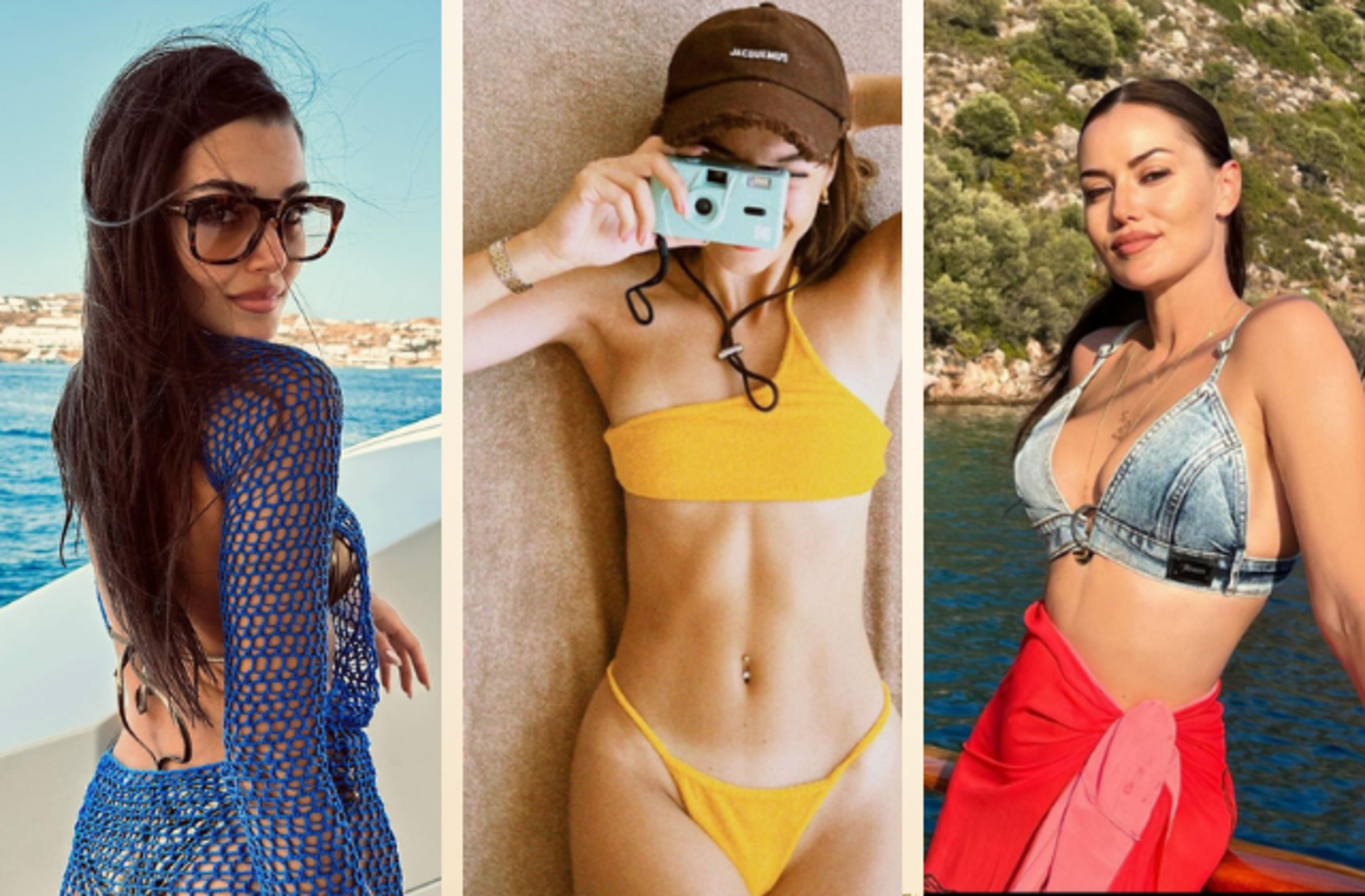 Hande Erçel'den Afra Saraçoğlu'na sevilen ünlülerin bu yaz seçtikleri bikinilere alternatifler