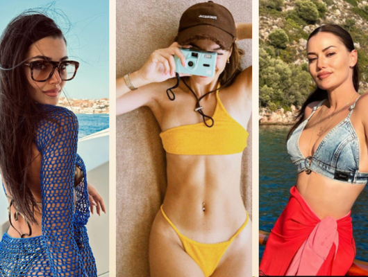 Hande Erçel'den Afra Saraçoğlu'na ünlülerin tercih ettiği bikini modelleri