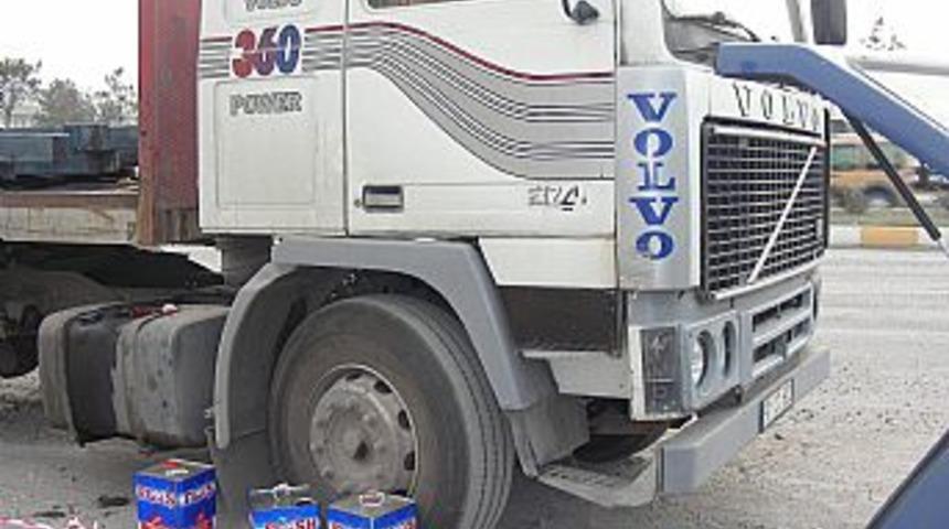 Bin 348 teneke ka&ccedil;ak yağ ele ge&ccedil;irildi
