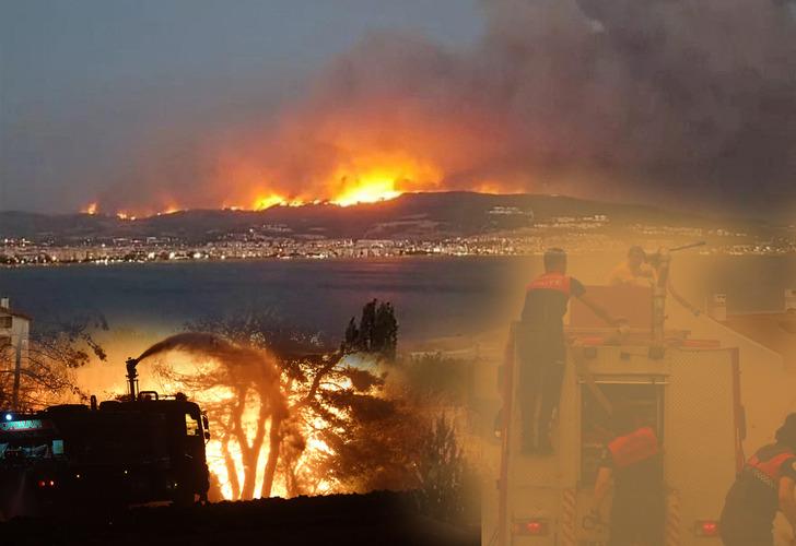 SON DAKİKA | Türkiye'nin ciğerleri yanıyor! Çanakkale'deki orman yangınına müdahale aralıksız sürüyor... Bursa ve Bilecik'teki yangınlarda son durum