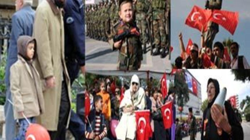 Bayram coşkusundan kareler