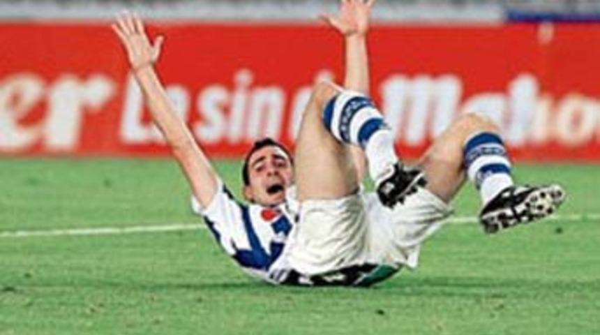 Futbolcunun en k&ouml;t&uuml; anı!