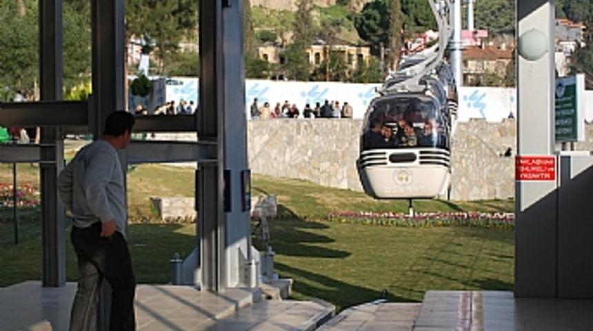 Bu da bedava teleferik izidihamı