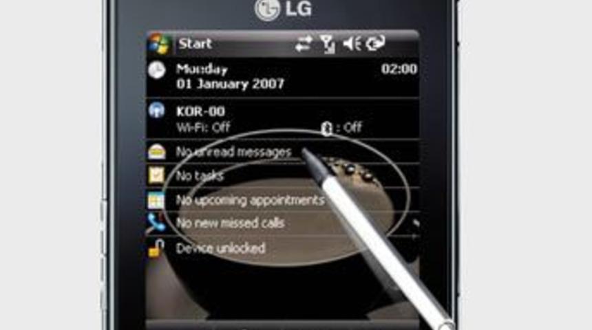 LG'den Windows Mobile atağı