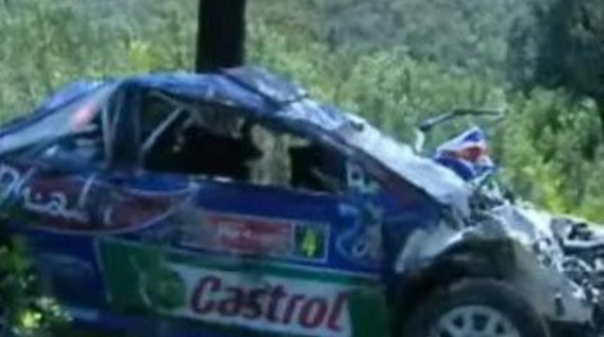 20 takla atan arabadan sağ &ccedil;ıktı