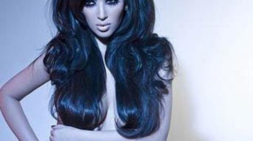 Kim Kardashian y&uuml;rek hoplattı <font color="red">Galeri</font>