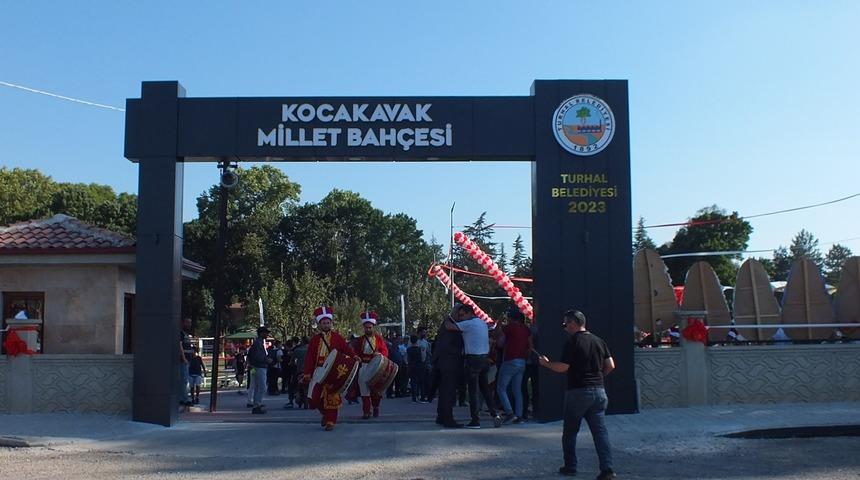 Turhal'da "Millet Bahçesi" açılışı yapıldı