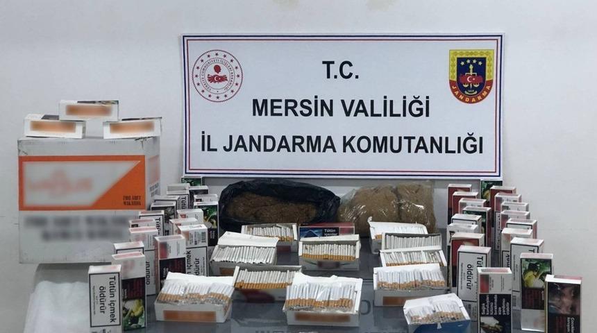Mersin'de 13 bin makaron ele geçirildi