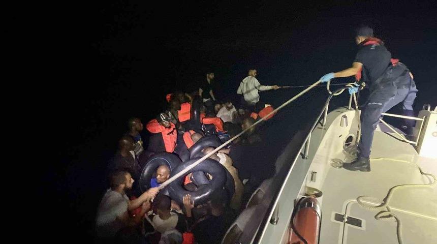 Aydın’da 37 düzensiz göçmen yakalandı, 39’u kurtarıldı