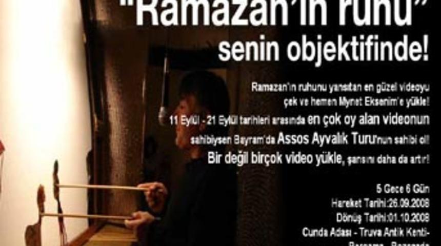 "Ramazan'ın ruhu" senin objektifinde