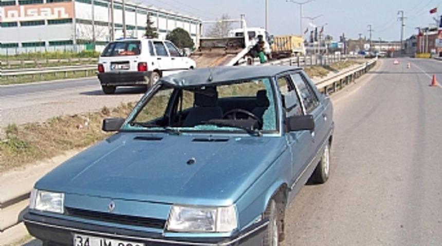 Gebze'de trafik kazası