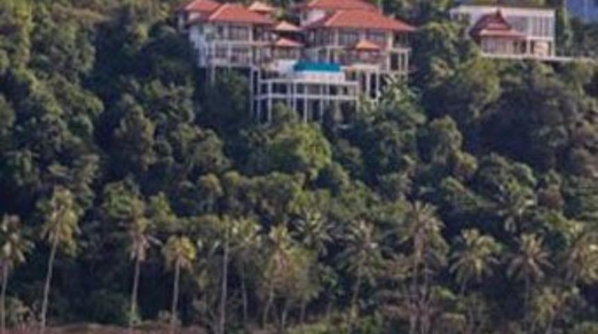 Beckham &ccedil;iftinin villasından m&uuml;thiş kareler