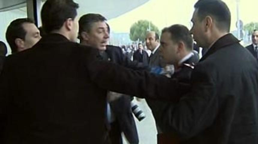 Madrid'de korumalar kapıştı