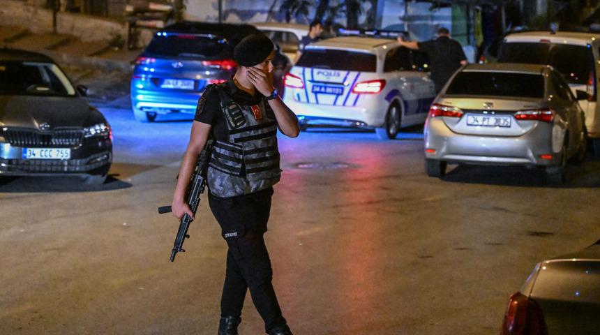 Kağıthane’de bir adrese yapılan operasyonda çatışma çıktı