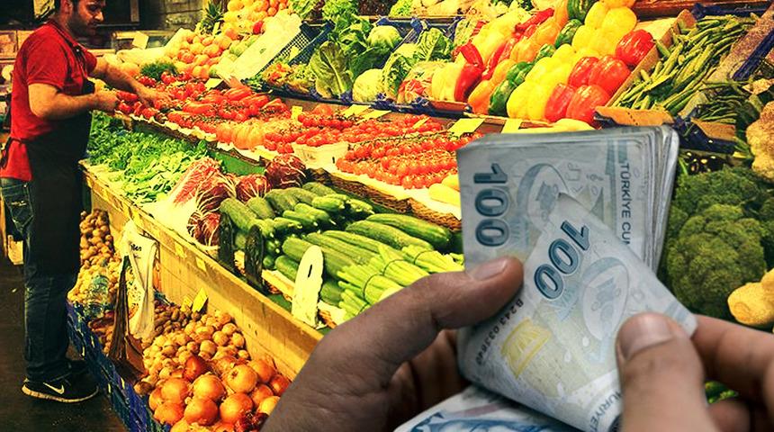 Gıda enflasyonu 3 haneli rakamlara ulaştı! Sebze fiyatları yüzde 239 artışla rekor kırarken, Ağustos ayının zam şampiyonu dikkat çekti