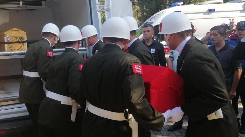 Şehit Piyade Uzman Çavuş Ali Demir, Ordu'da son yolculuğuna uğurlandı