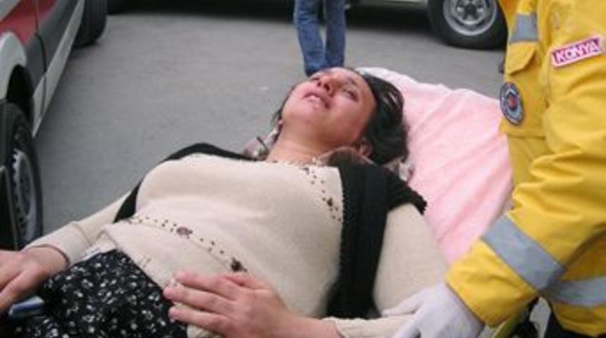 5 aylık hamile kadına dayak