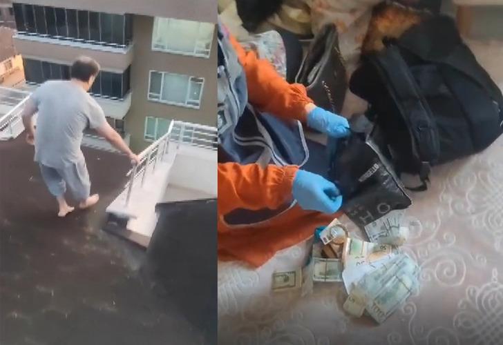 FETÖ'cüler çatıda yakalandı! Polisi fark edince saklandılar ama... Yüklü miktarda döviz ve Türk lirası...