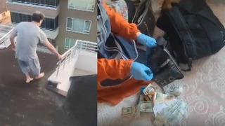 FETÖ'cüler çatıda yakalandı! Polisi fark edince saklandılar ama... Yüklü miktarda döviz ve Türk lirası...