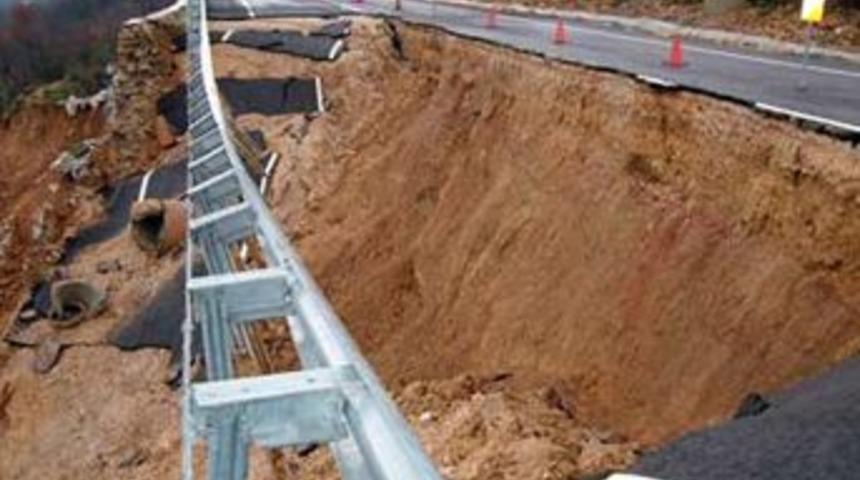 Yalova'da &uuml;rk&uuml;ten manzara!