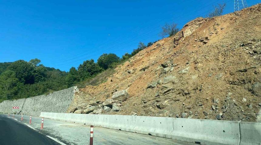 Heyelan sonrası çalışmalar sürüyor