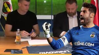 Fenerbahçe'nin yeni kalecisi Livakovic formayı giydi, imzayı attı! İlk sözü 'Volkan Demirel' oldu...