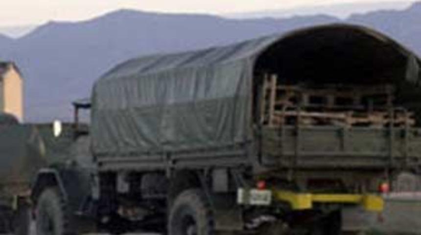 Asker aracında PKK kaseti