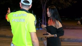 Polis çevirmesine takıldı sözleri şaşkına çevirdi: 'Şimdi ararım ve buraya yığarım'