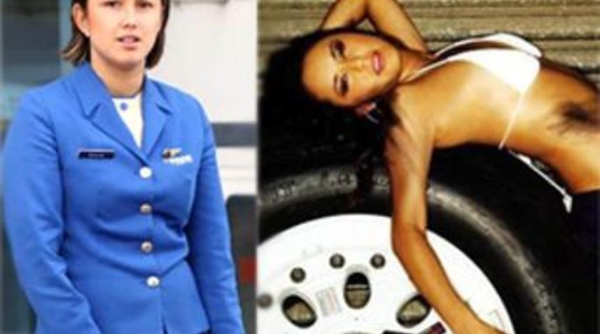 Hostes pornocu &ccedil;ıktı!