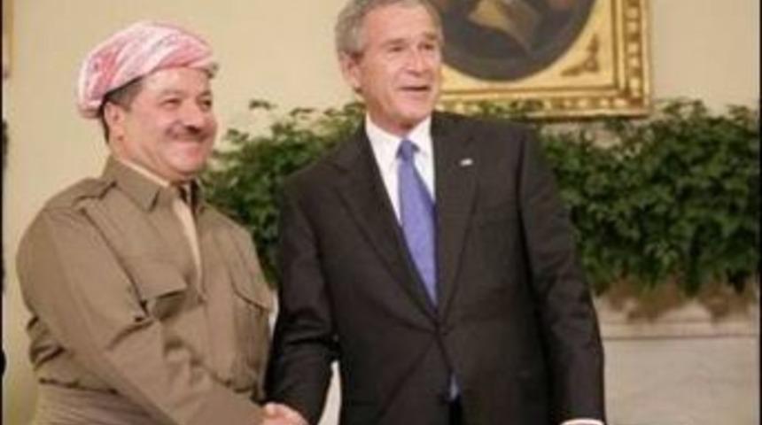 Bush'dan Barzani'yle esprili g&ouml;r&uuml;şme