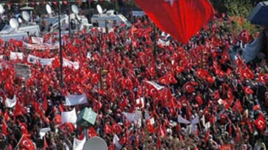 Tandoğan'da miting var