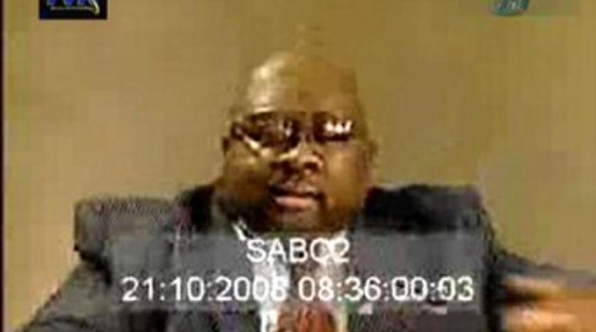 Canlı yayında canlı kaza...