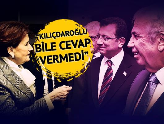 Akşener'e sitem dolu yanıt! Şaşkınlığını gizlemedi