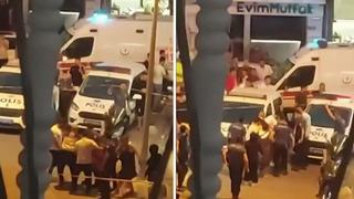 Eşini dövdü, oğlunu vurdu! Mahalle ayağa kalktı, çığlıkları duyan telefona sarıldı