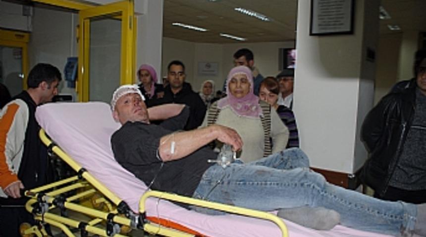 Amasya'da laf atma kavgası: 14 yaralı