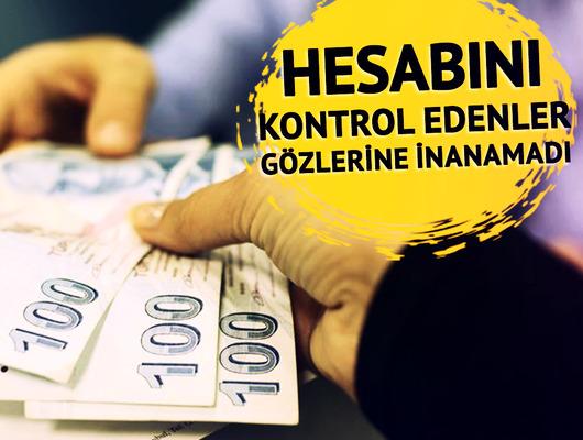 Dikkat, alacaklı olabilirsiniz! Hesabını kontrol edenler gözlerine inanamadı