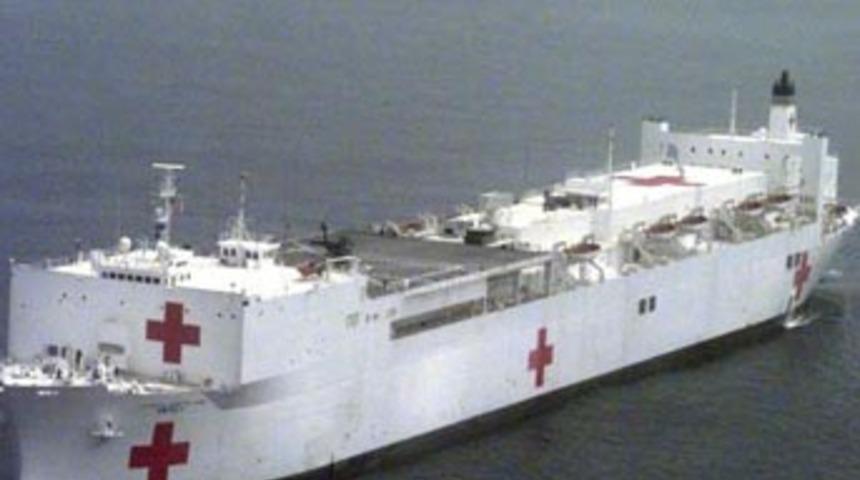 T&uuml;rk Kızılayı y&uuml;zen hastane alıyor