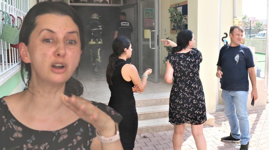 Anaokulunda korkutan yangın! Öğretmenler büyük panik yaşadı