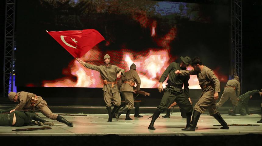 Uşak'ta "Zafere Doğru Ezelden Ebede" etkinliği düzenlendi