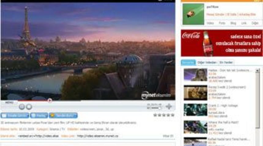 Keyifle video izlemek i&ccedil;in, "geniş ekran" Eksenim'de!