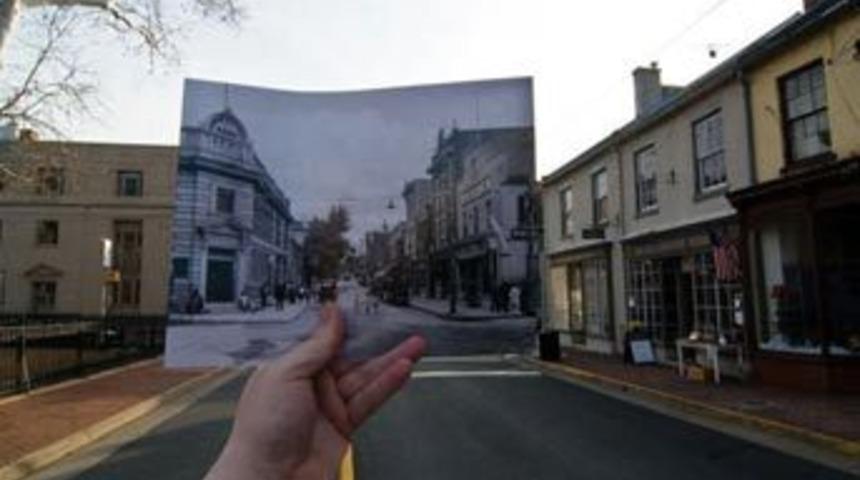 Ge&ccedil;miş ve şimdi i&ccedil; i&ccedil;e