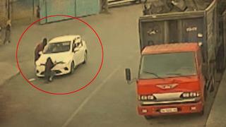 Yolda yürürken, saniyeler içinde 50 bin TL'sinden oldu! Herkesin başına gelebilir... O anlar kamerada