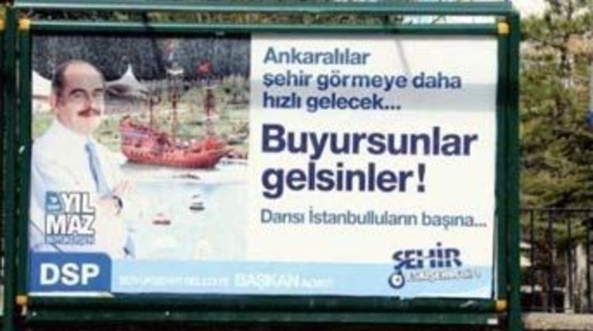 B&uuml;y&uuml;kerşen hızlı treni fırsata &ccedil;evirdi!