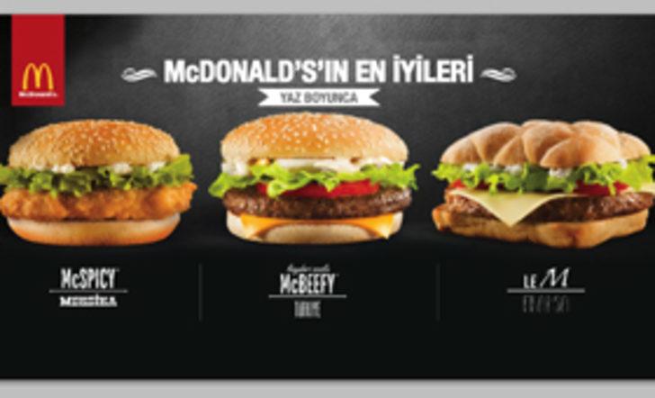 McDonald's'ın Yeni &Uuml;r&uuml;nleri