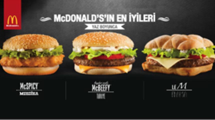 McDonald's'ın Yeni &Uuml;r&uuml;nleri