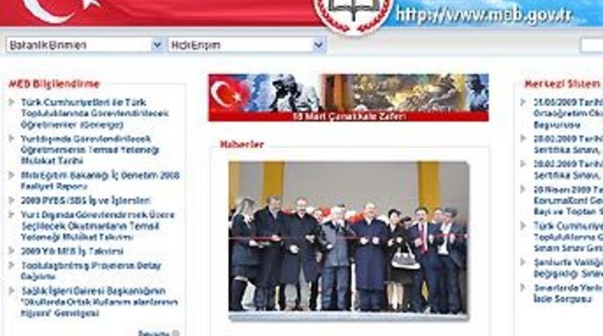 MEB'in sitesinde seks hattı skandalı
