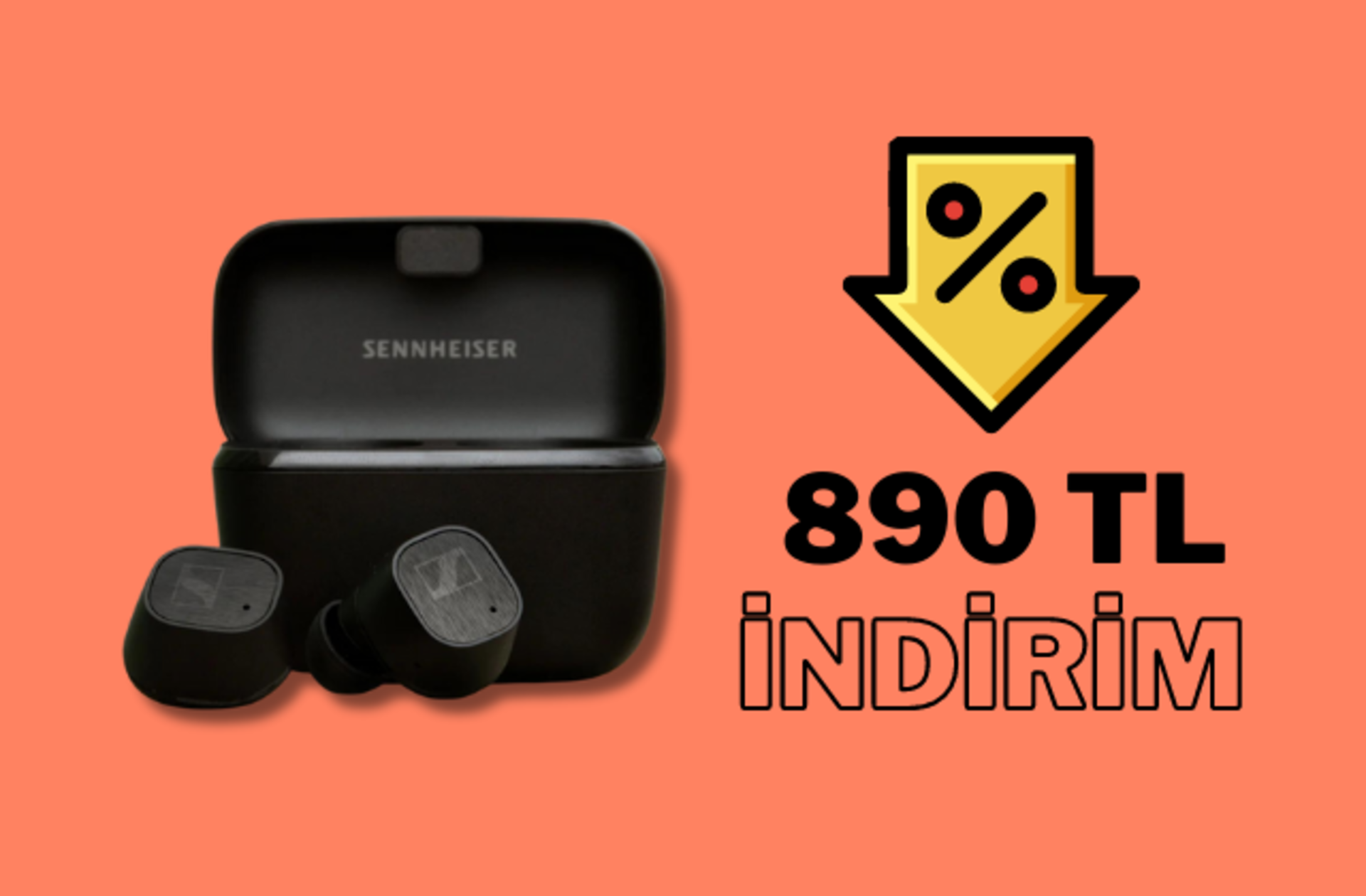 Sınıfının en iyisi! Sennheiser kulaklıkta kısa süreliğine 890 TL indirim