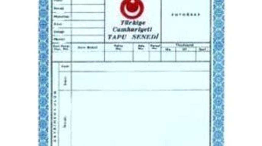 Tapu değişiminde iyi haber!