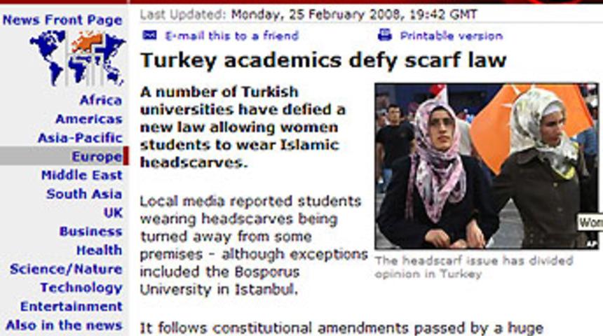 BBC: "T&uuml;rban kamuoyunu b&ouml;ld&uuml;"